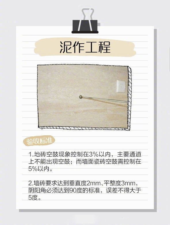裝修7項工程驗收標準，讓“豆腐渣”工程無處遁形~
