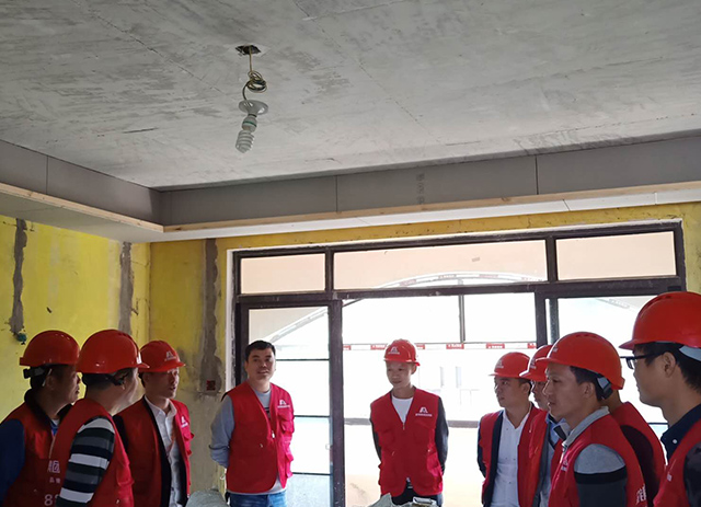 金鑰匙家裝10月工地巡查 為質量我們一直在努力